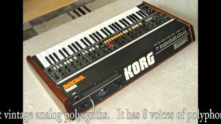 Video thumbnail for Farewell Trident (Korg Trident Mk I) by WilliamSalmela