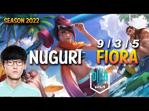 DK Nuguri FIORA vs CAMILLE Top - KR Ranked