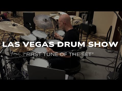 'First Tune of the Set' - Louie Palmer @ the Las Vegas Drum Show