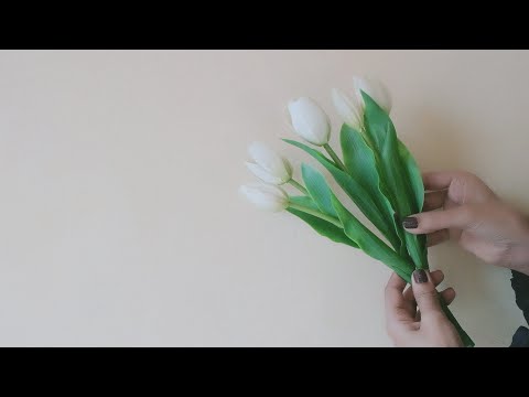 Meesho Tulip Flowers Review 🌷 | Muneera Daval 