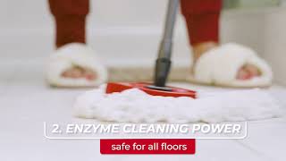 O-Cedar 3 reasons to use O-Cedar PACS Hard Floor Cleaner