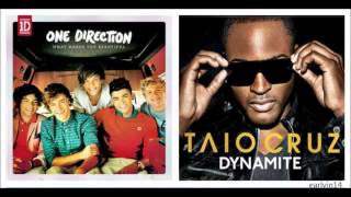 What Makes You Beautiful vs. Dynamite (Mashup) - One Direction &amp; Taio Cruz