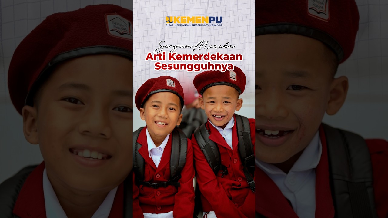 Senyum Mereka Arti kemerdekaan sesungguhnya