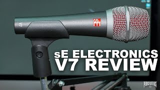 Video thumbnail for sE Electronics V7 Dynamic Mic Review / Test by Podcastage
