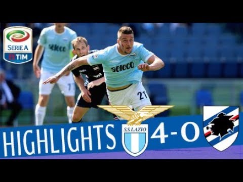 Lazio - Sampdoria 4-0 - Highlights - Giornata 34 - Serie A TIM 2017/18