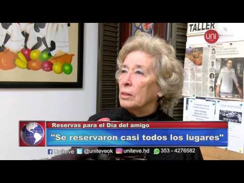 Reservas para el Día del amigo