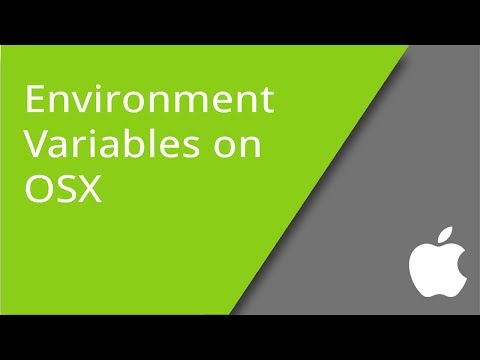 Managing Environmental ENV variables on Mac OSX