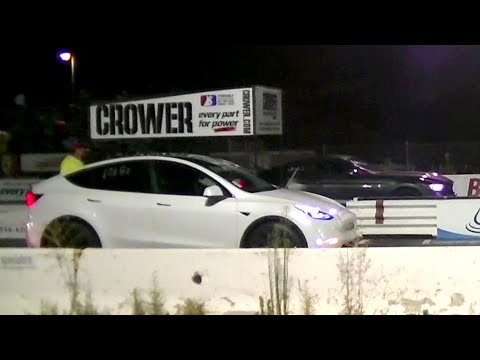 2021 Tesla Model Y Performance vs. 2020 Ford Mustang GT