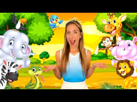Yada – Tutti gli Animali🦁🐘🐊| Canzoni sugli Animali della Savana per Bambini✨🎶