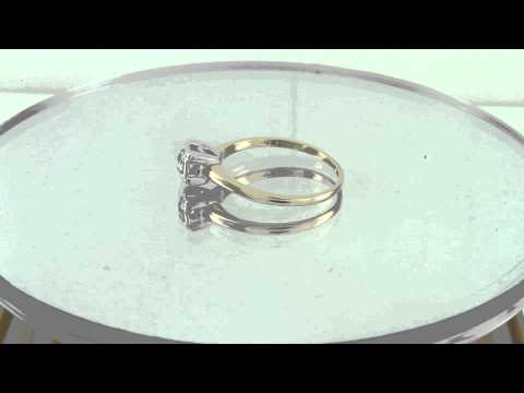 Estate 14k Yellow Gold Ladies 0.25 Ct Round Diamond Solitaire Ring Certified