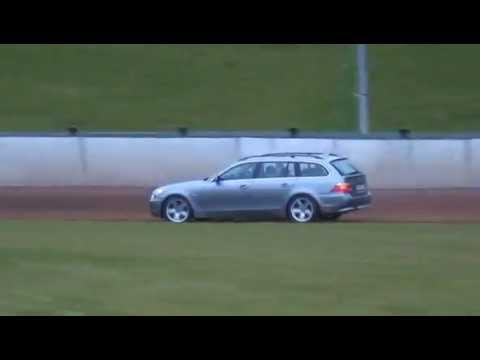 BMW 535D DRIFT SPEEDWAY SCHOTTER TESTRUNDE GRAVEL + VOLVO 740 240 VOC