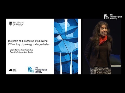 Julia Choate - Prize Lecture at Physiology 2019 - YouTube