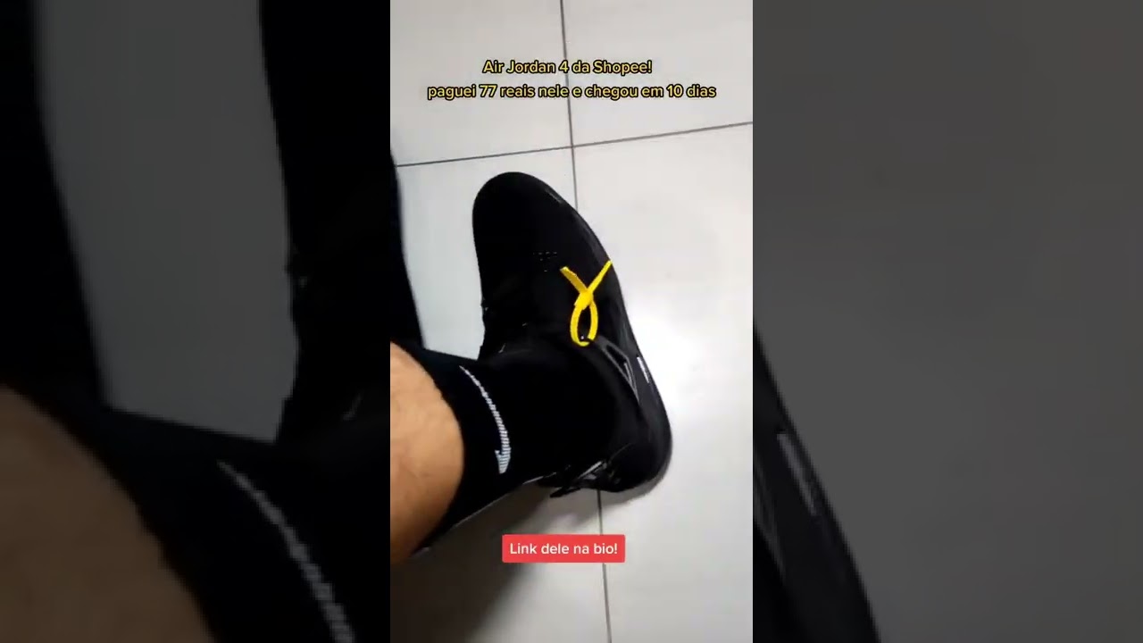 Air Jordan 4 da Shopee