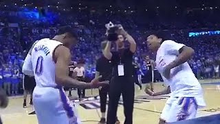 Russell Westbrook's New Pregame Dance is Absurd by Obsev Sports