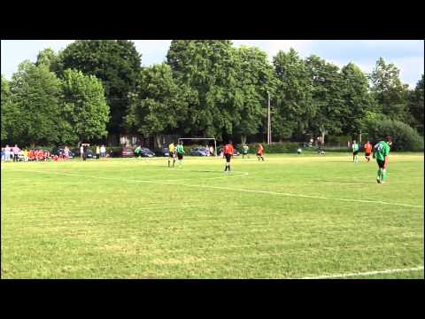 Bramki z meczu Piekiełko Przykwa - Serokomla Janowiec 2:4. 16.06.2013