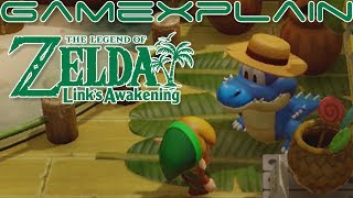 Zelda: Link's Awakening - Reaching the First Dungeon Gameplay (DIRECT FEED)