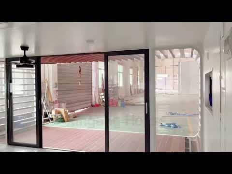 Tiny is the Big! 6 meters smart prefab outdoor cabin. #tinyhouse #cabin #prefabhouse #house