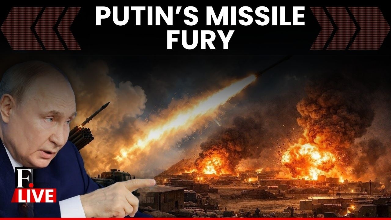 800+ Drones & Over 50 Missiles In 24 Hours: Here's How Russia Is Escalating War On Ukraine | LIVE