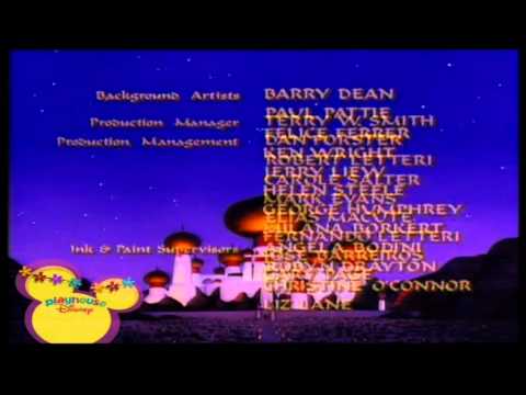 Playhouse Disney Scandinavia - ALADDIN: THE SERIES - End Credits