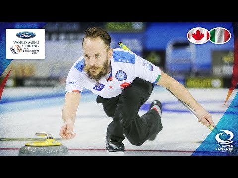 Canada v Italy - Round-robin - Ford World Men's Curling Championship 2017