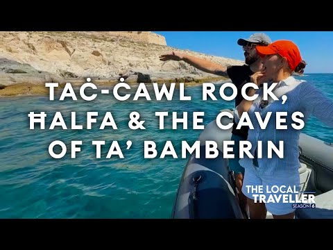 Taċ-Ċawl Rock, Ħalfa & the Caves of Ta’ Bamberin | S6 EP1 P2 | The Local Traveller with Clare Agius
