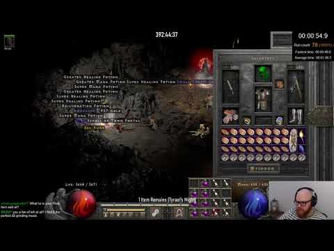 D2R Solo Self Found Holy Grail - Ber Rune #7 day44