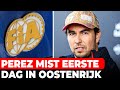 Pérez mist eerste dag Oostenrijk, FIA wijzigt regels bandengebruik tijdens F1 Sprint | GPFans News
