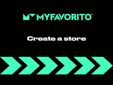 MyFavorito Dashboard Tutorial (S/EN) - Create a store