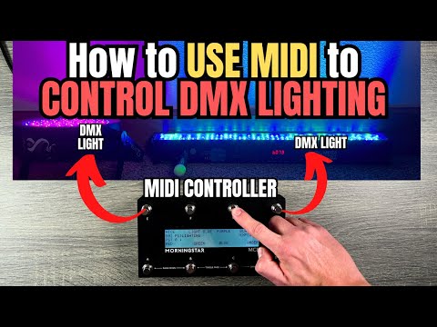 Wie Sie MIDI zur Steuerung Ihrer DMX-Beleuchtung verwenden – Vollständiges Tutorial