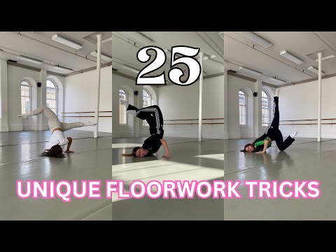 25 Unique Floorwork Tricks [to add to your dance routine]