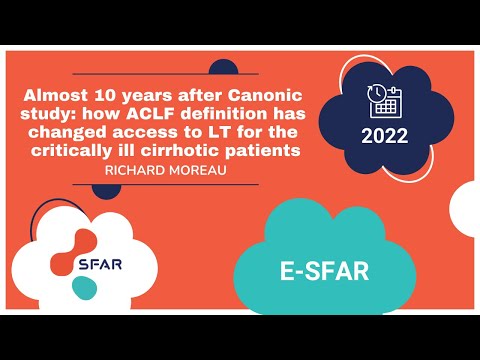 Almost 10 years after Canonic study: how ACLF definition has changed access to LT for the...