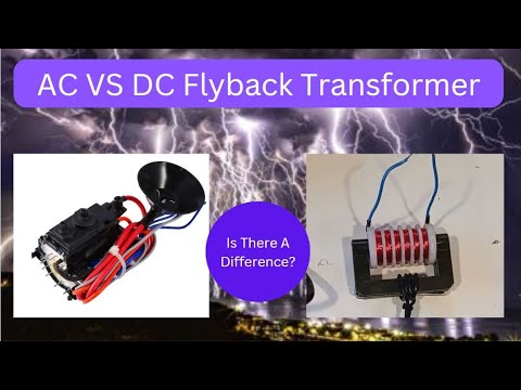 AC VS DC Flyback Transformer