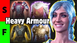 BEST HEAVY ARMOUR in Baldur's Gate 3 Tier List