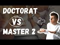 DOCTORAT vs MASTER 2