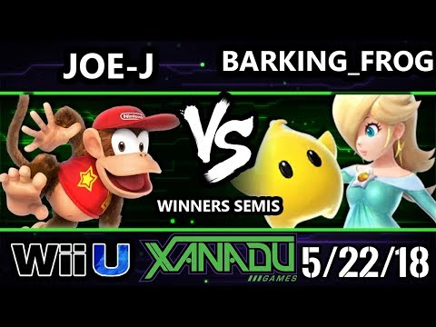 S@X 251 Smash 4 - Joe-J (Diddy Kong) Vs. Barking_Frog (Rosalina) - Wii U Winners Semis