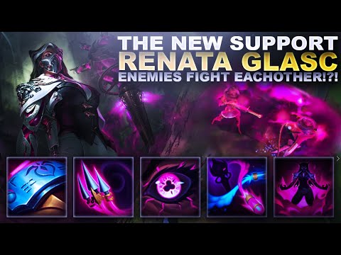 RENATA GLASC IS HERE! SHE MAKES ENEMIES FIGHT EACHOTHER!?! | League of Legends