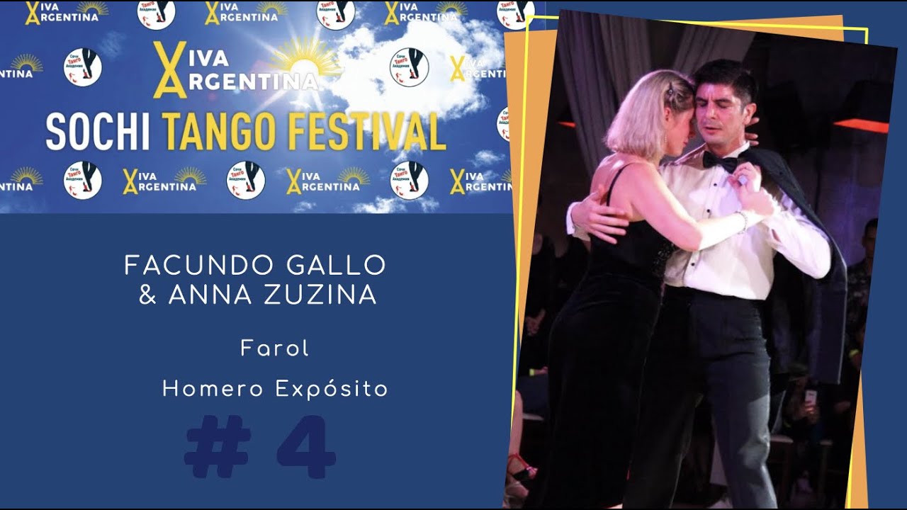 Facundo Gallo & Anna Zuzina, 4-4, Viva Argentina Sochi Tango Festival 2021, Farol, Homero Expósito