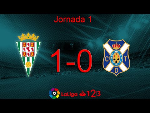 Gol de Alfaro | Córdoba 1-0 Tenerife | Liga 1,2,3 2016/17