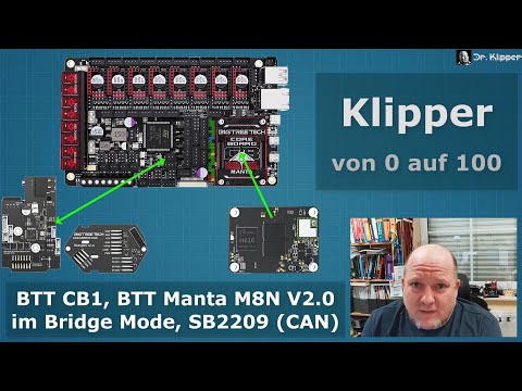 #121 - Klipper von 0 auf 100 - BTT CB1, Manta M8P, SB2209