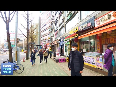 [4K] Caminhada em Seul - Rua da Academia Jungggye-dong [Nowon-gu]┃22-4.