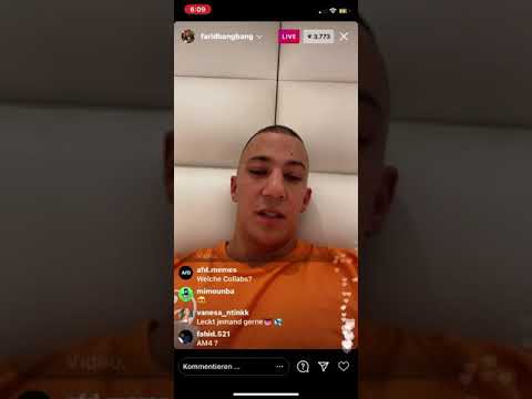Farid Bang über neues Album, Instalent 2,.. Instagram Live