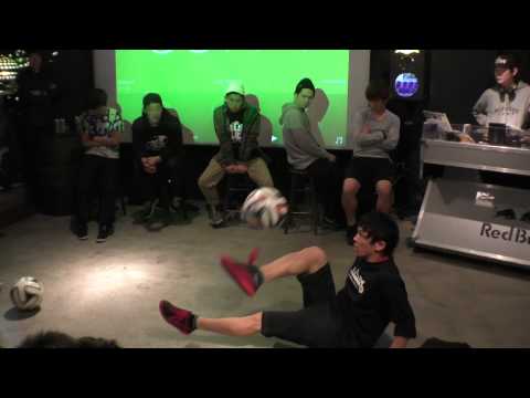 YO vs ko-suke BEST4 [D.I.S. football battle jam × Street Dance]