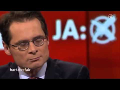Roger Köppel gibt Ralf Stegner (SPD) eine Lektion in Sachen Demokratie - Hart aber Fair