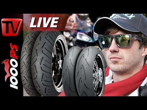 Motorradreifen Beratung - Der richtige Motorradreifen für dich -1000PS Live mit Conti
