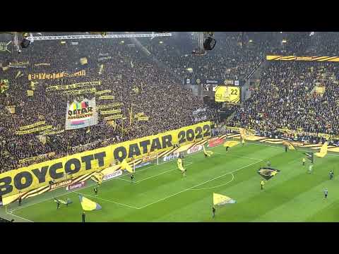 Boycott Qatar 22 Südtribüne BVB
