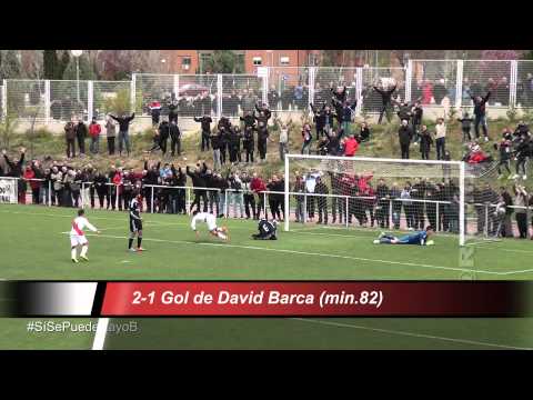 @RVMOficial Goles del Rayo B en el 2-1 al Castilla