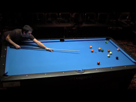 14+1 Straight pool 145 ball run - Konstantin Stepanov