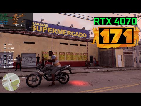 JOGANDO O 171, o "GTA brasileiro" - Início do jogo - RTX 4070 MAX SETTINGS