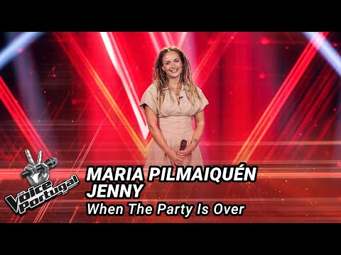 Maria Pilmaiquén Jenny - "When The Party Is Over" | Blind Audition | The Voice Portugal