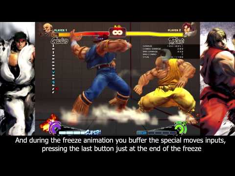 Escaping 1f grabs with Gouken [SSFIV:AE 2012]